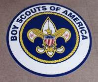 Boy Scout Floor Decal