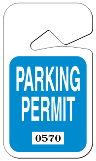Southwest Parking Decal
